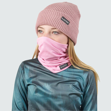 Kids' Therma Tube Neck Warmer BlackStrap Rose #color_rose