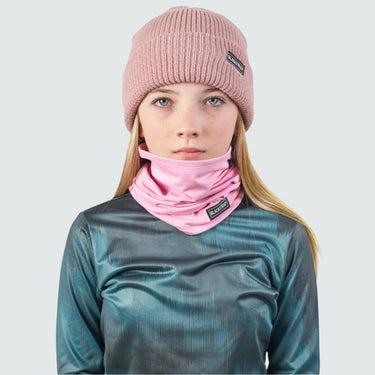 Kids' Therma Tube Neck Warmer BlackStrap Rose #color_rose