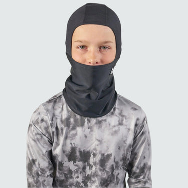 Kids' Treble Hood Balaclava BlackStrap #color_black