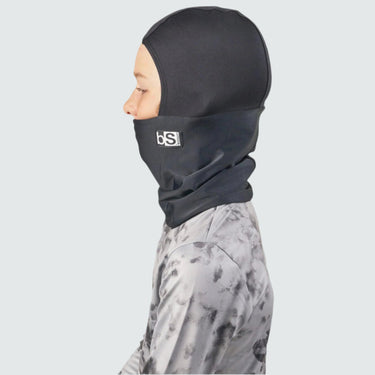 Kids' Treble Hood Balaclava BlackStrap #color_black