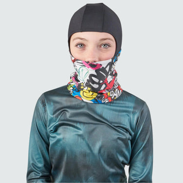 Kids' Treble Hood Balaclava BlackStrap #color_kaaapow