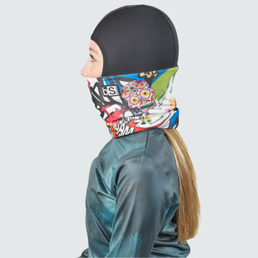 Kids' Treble Hood Balaclava BlackStrap #color_kaaapow