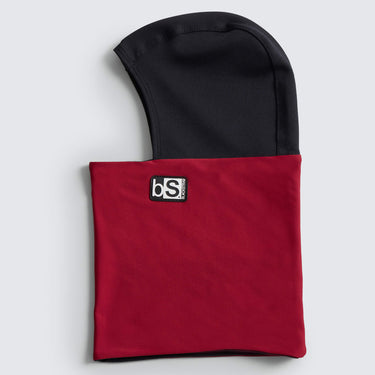 Kids' Treble Hood Balaclava BlackStrap #color_maroon