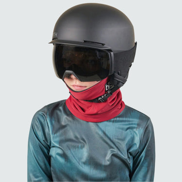 Kids' Treble Hood Balaclava BlackStrap #color_maroon