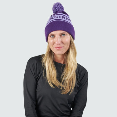 POM Beanie BlackStrap Pom-Eggplant #color_pom-eggplant