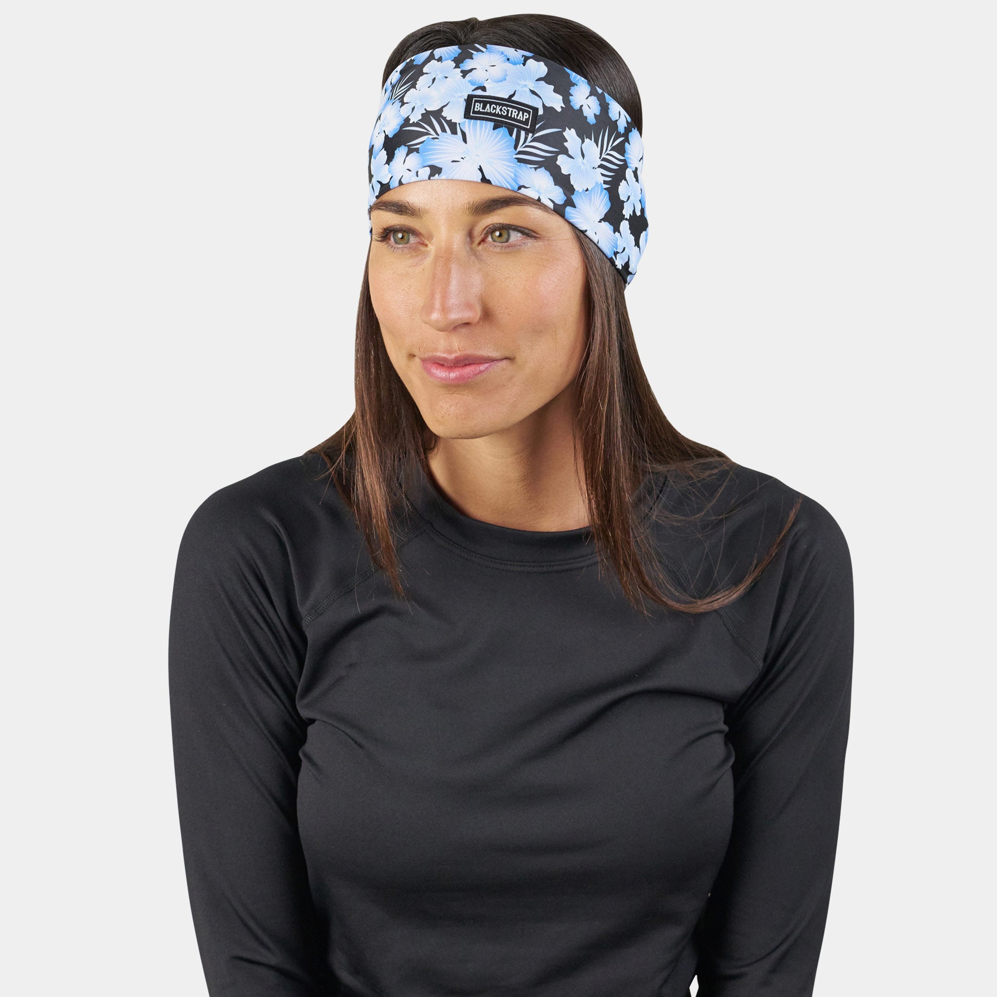 Snowbelle Therma Headband BlackStrap #color_frosty hibiscus