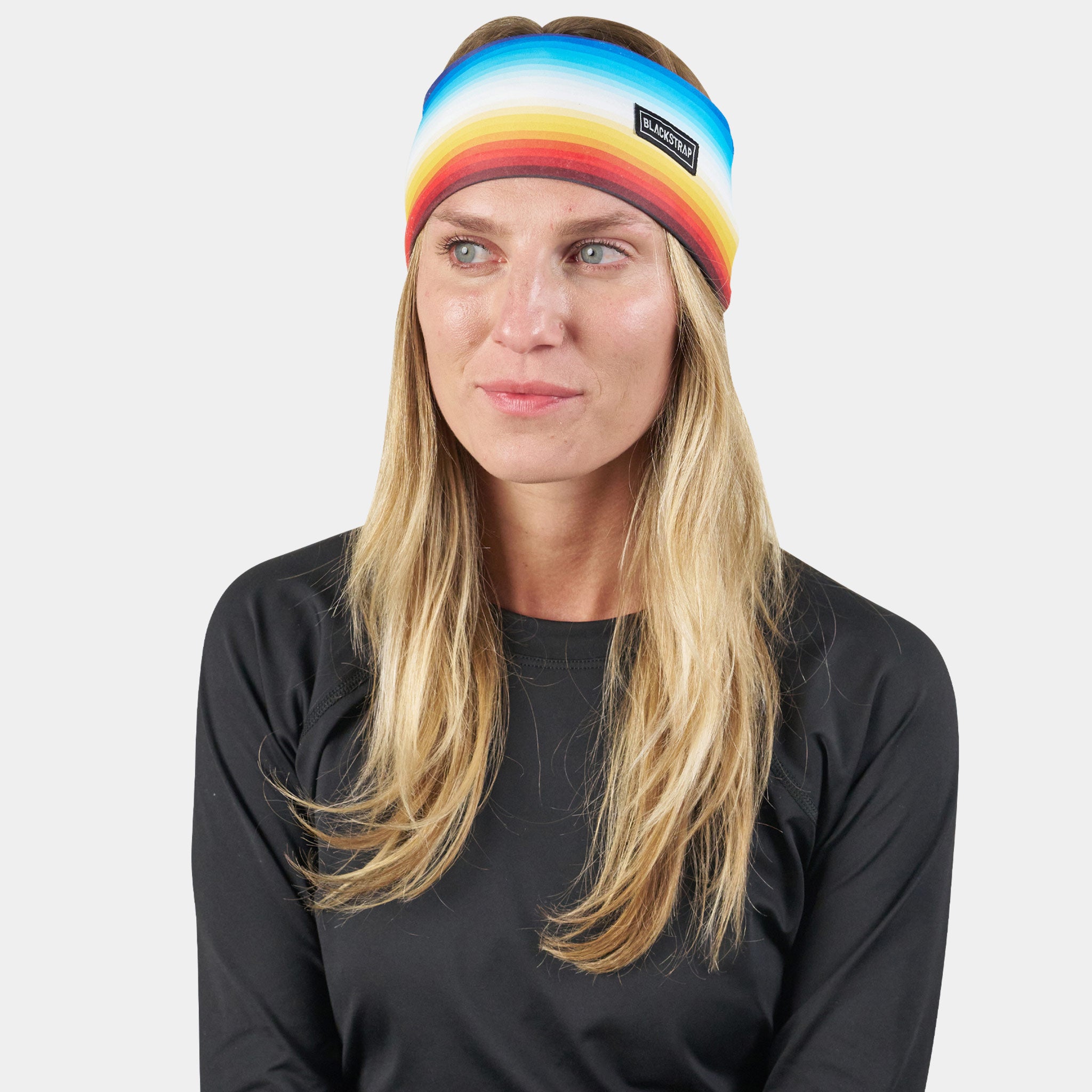 Snowbelle Therma Headband BlackStrap Sunrise Tones #color_sunrise tones