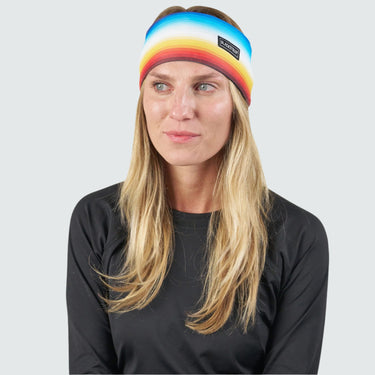 Snowbelle Therma Headband BlackStrap Sunrise Tones #color_sunrise-tones