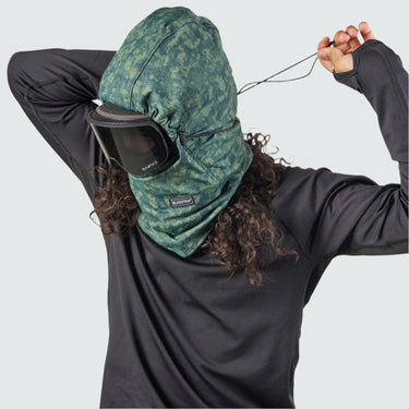 Team Hood Balaclava | Prints BlackStrap Canvas Drab #color_canvas-drab