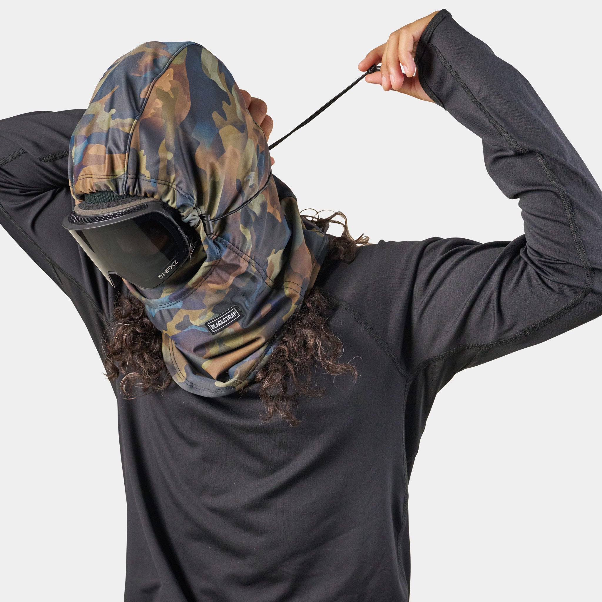 Team Hood Balaclava | Prints BlackStrap #color_commando storm