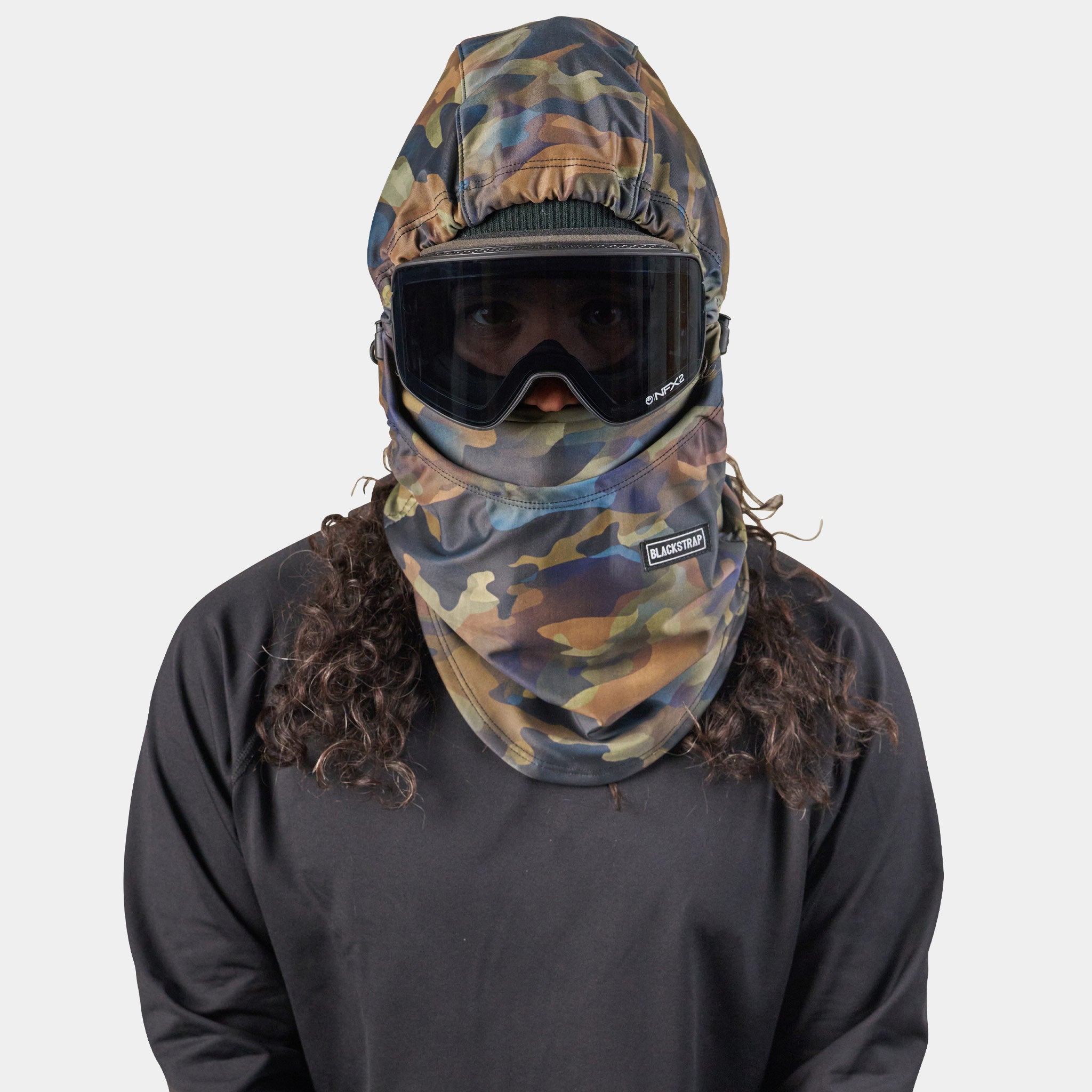 Team Hood Balaclava | Prints BlackStrap #color_commando storm