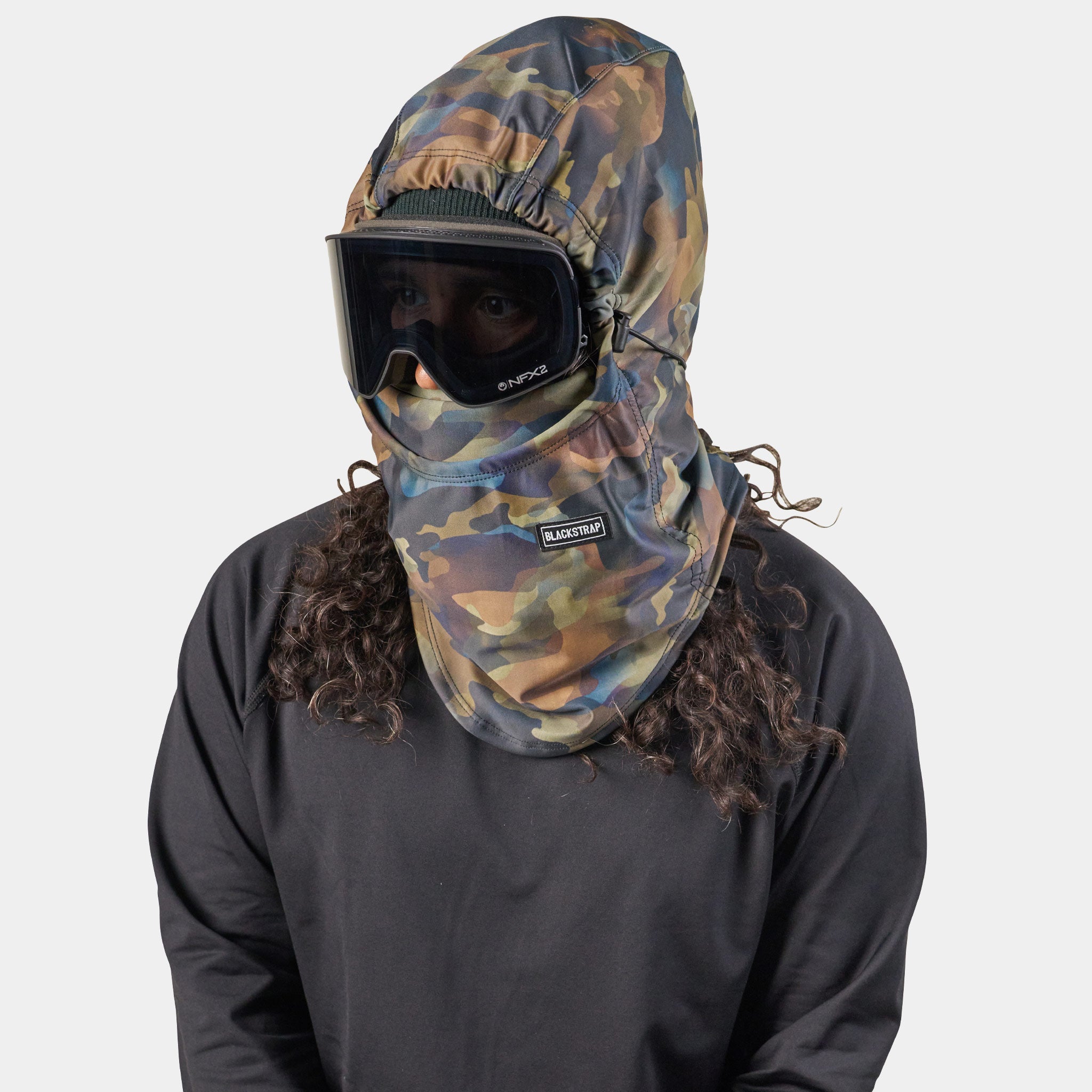 Team Hood Balaclava | Prints BlackStrap #color_commando storm