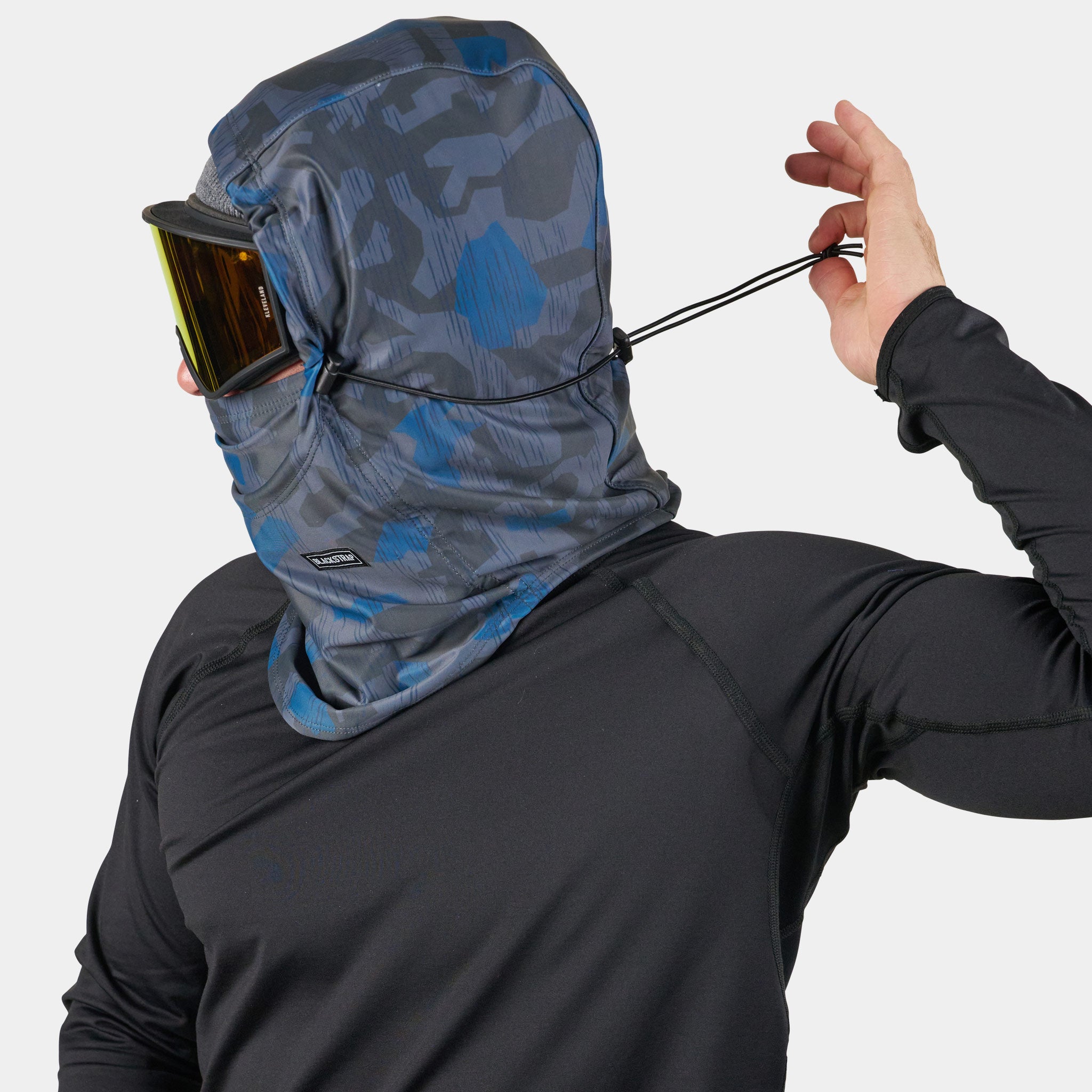 Team Hood Balaclava | Prints BlackStrap #color_frontline slate