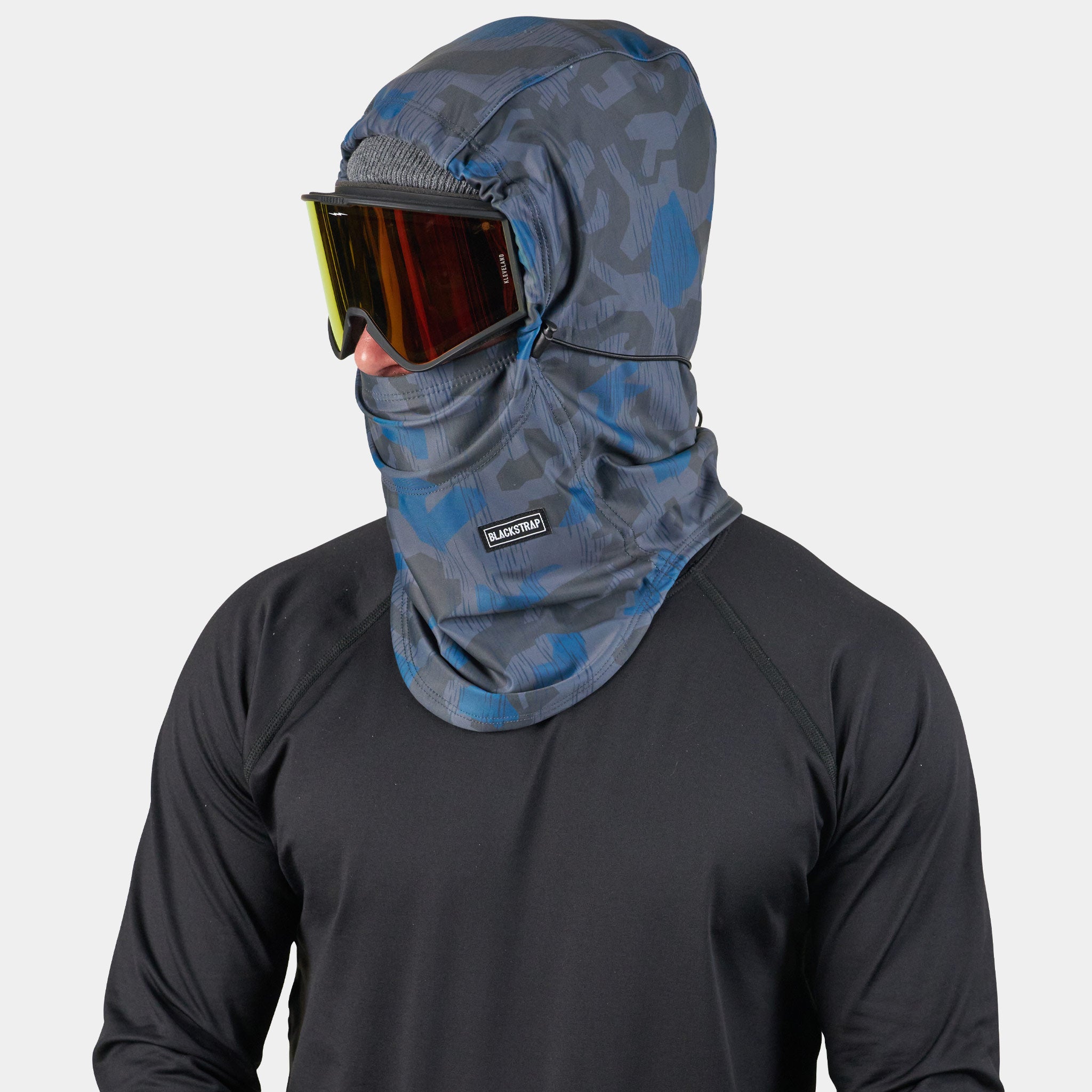 Team Hood Balaclava | Prints BlackStrap #color_frontline slate