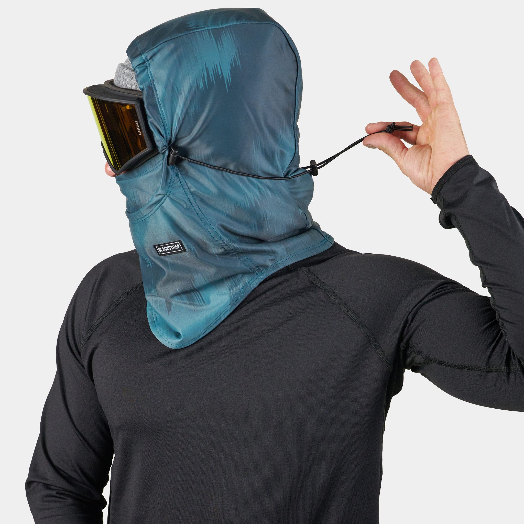 Team Hood Balaclava | Prints BlackStrap #color_glitch nautical