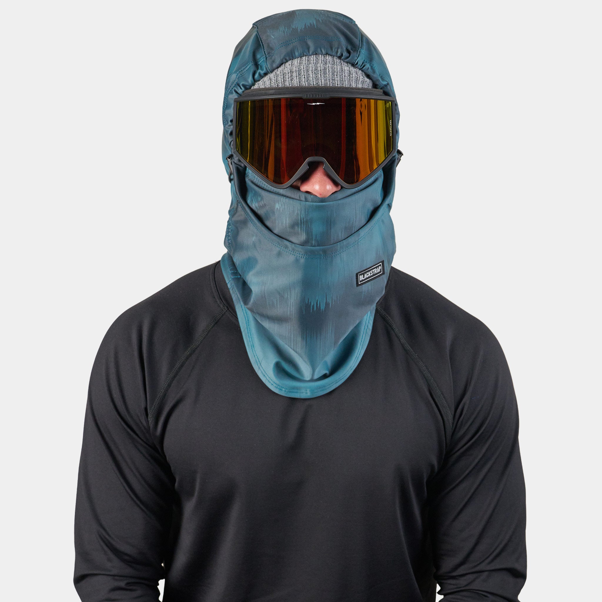 Team Hood Balaclava | Prints BlackStrap #color_glitch nautical