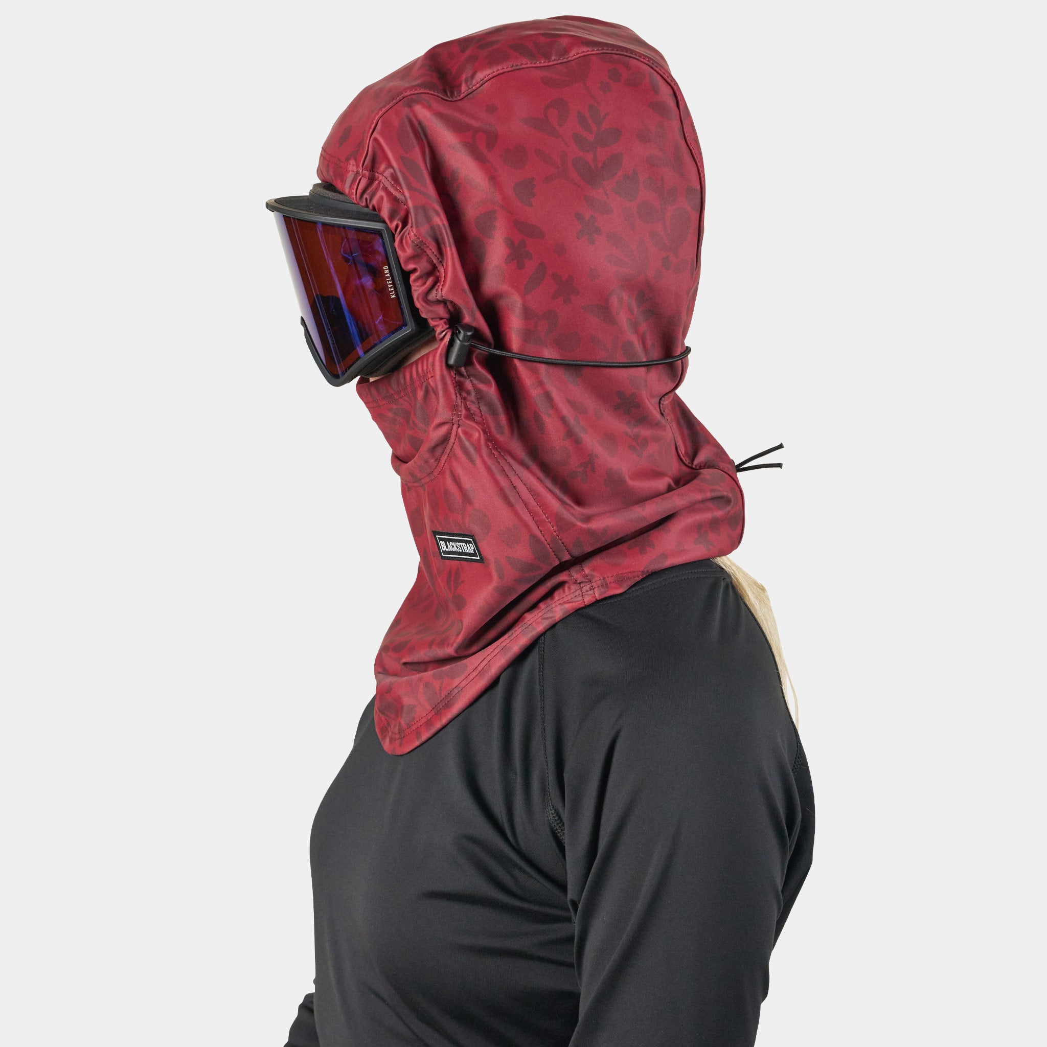 Team Hood Balaclava | Prints BlackStrap #color_springy maroon