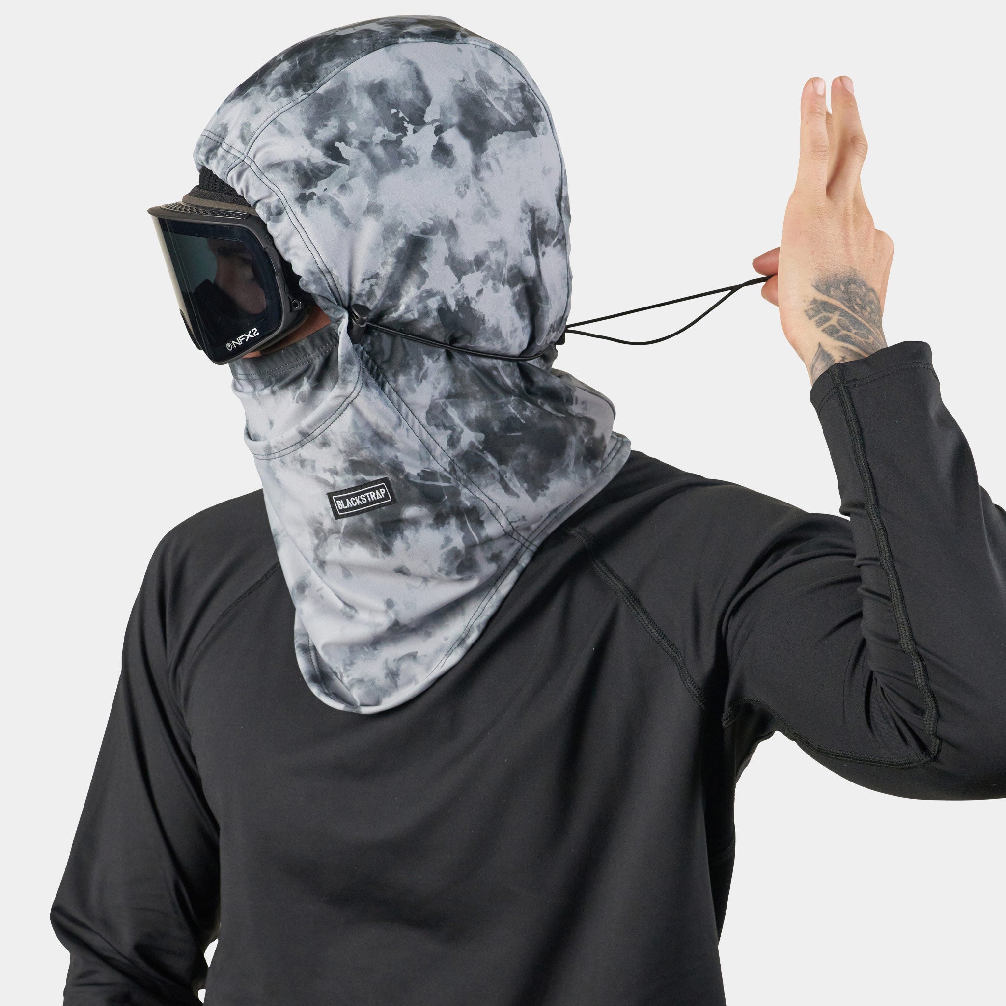 Team Hood Balaclava | Prints BlackStrap #color_tie dye steel