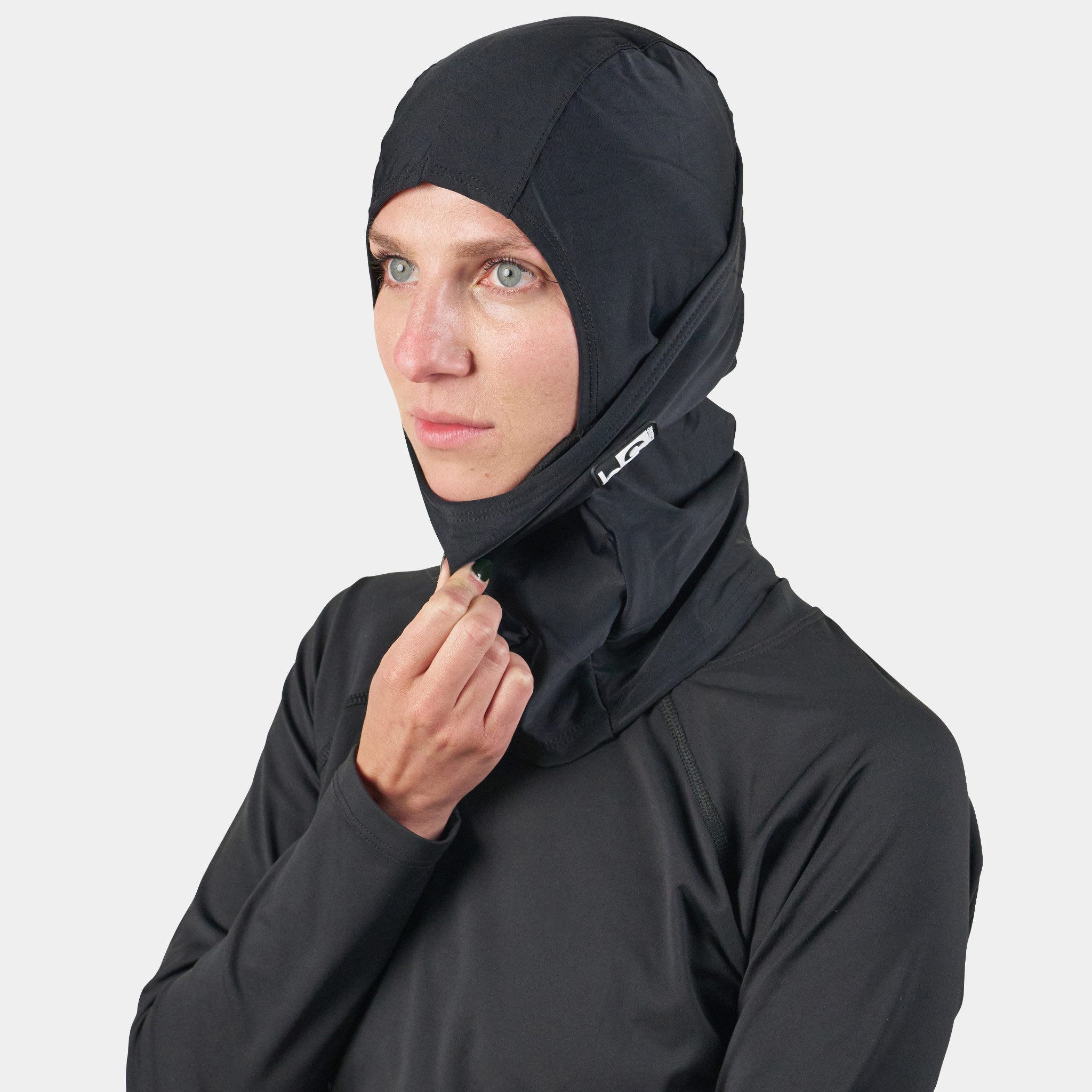 Hood Balaclava | Solids BlackStrap Black #color_black