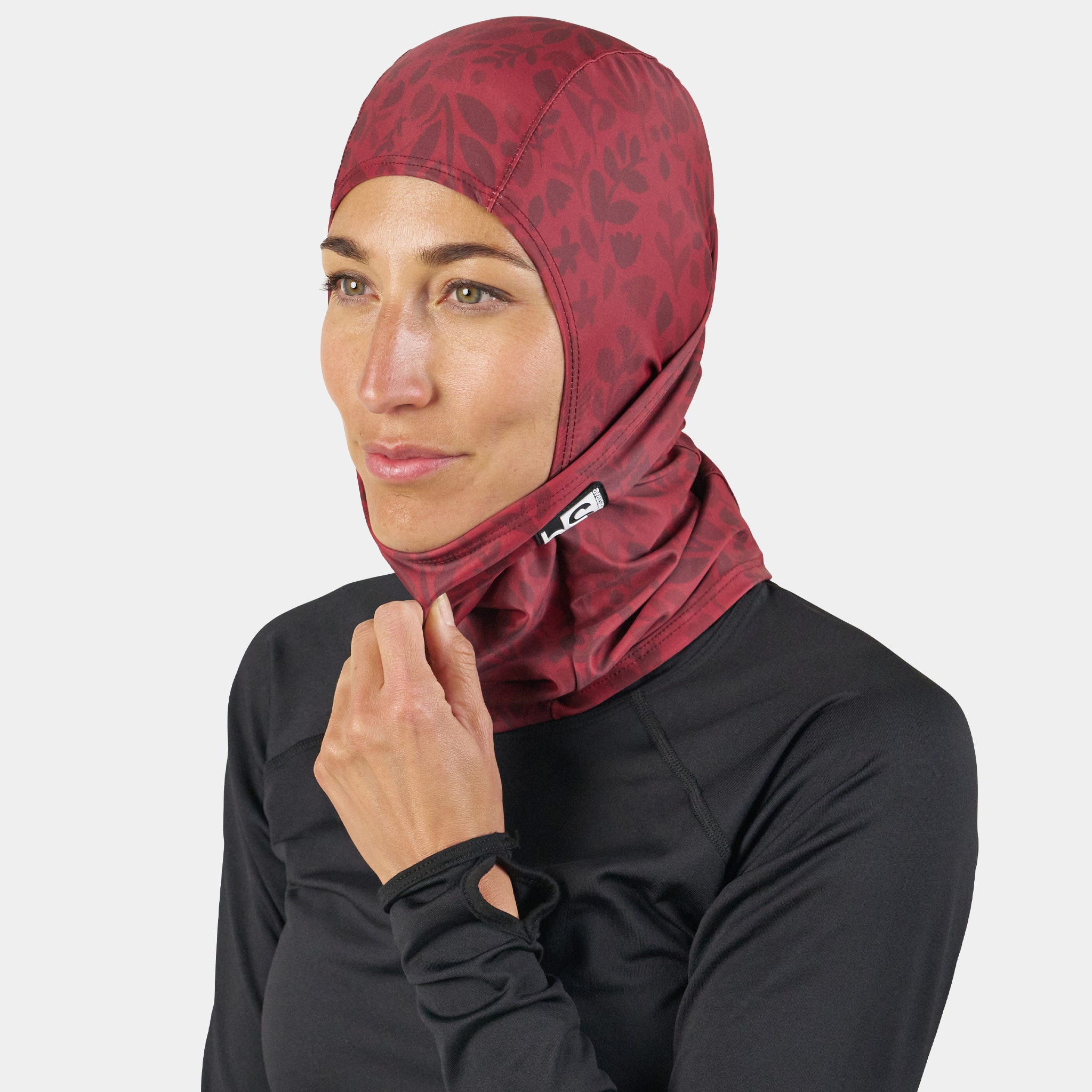 Hood Balaclava | Prints BlackStrap #color_springy maroon