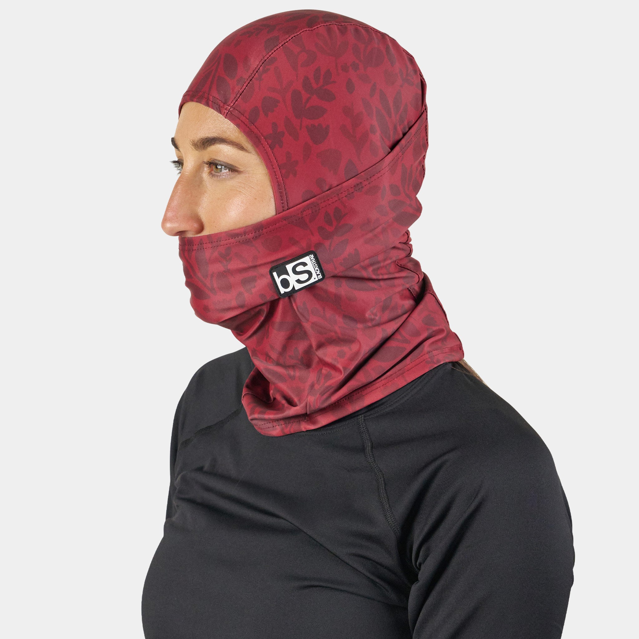 Hood Balaclava | Prints BlackStrap #color_springy maroon