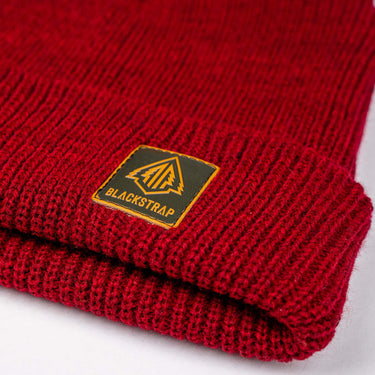 Tread Beanie BlackStrap #color_heathered-red