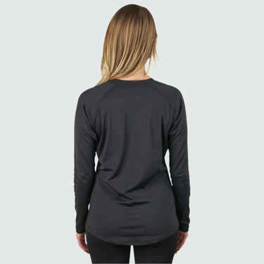 BlackStrap Women's Skyliner Baselayer Crewneck Long Sleeve #color_black