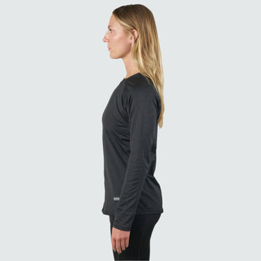 BlackStrap Women's Skyliner Baselayer Crewneck Long Sleeve #color_black