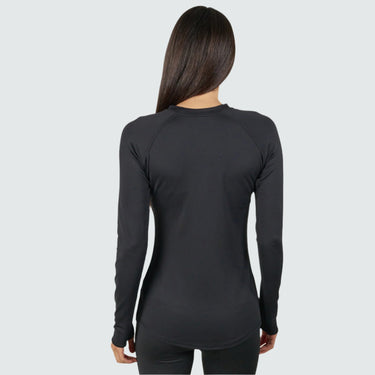 BlackStrap Women's Summit Baselayer Crewneck Long Sleeve #color_black