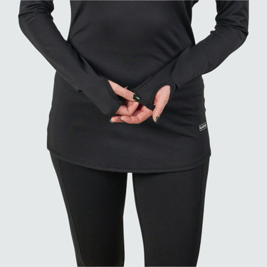 BlackStrap Women's Summit Baselayer Hoodie #color_black