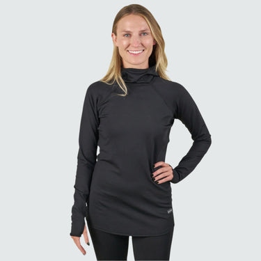 Hooded Base Layer Womens Women's Summit Base Layer Hoodie BlackStrap®