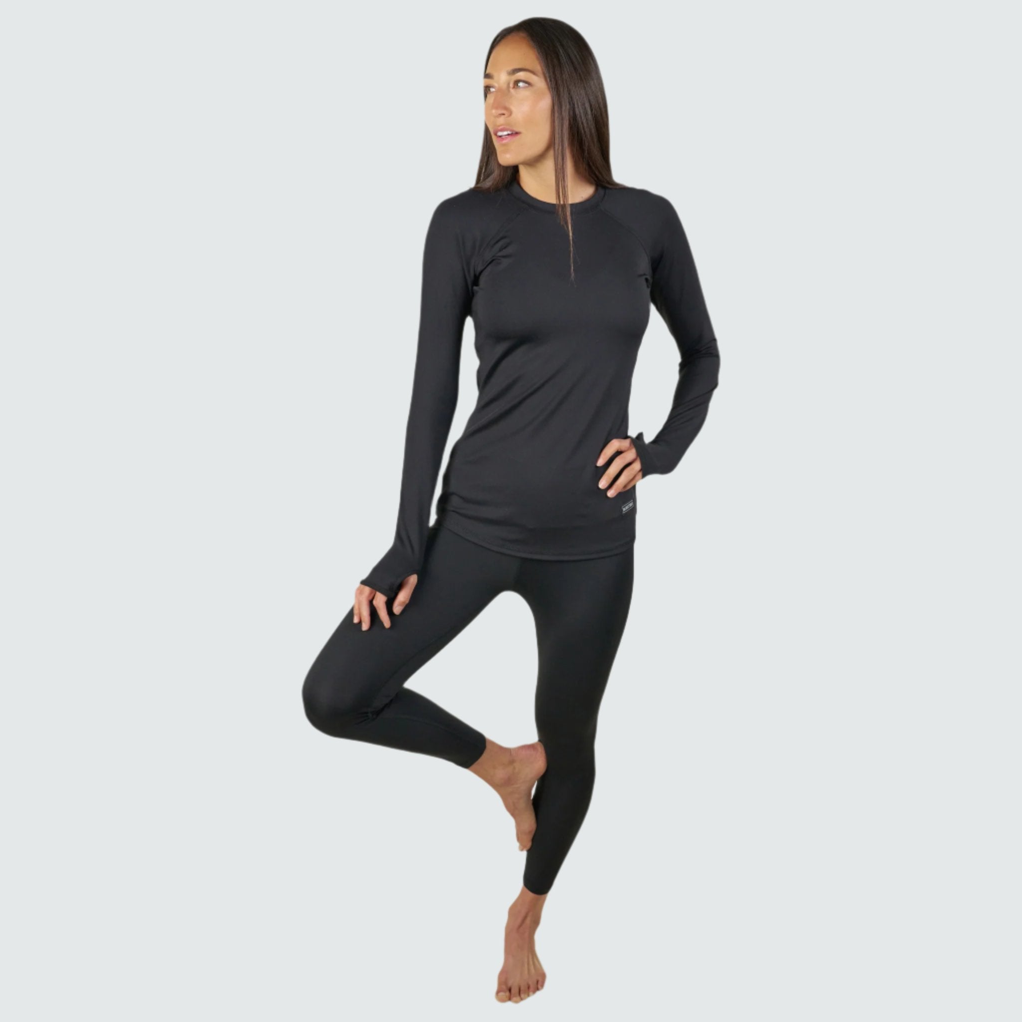 BlackStrap Women's Summit Baselayer Leggings #color_black