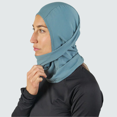 Hood Balaclava | Solids BlackStrap Orchid #color_nautical