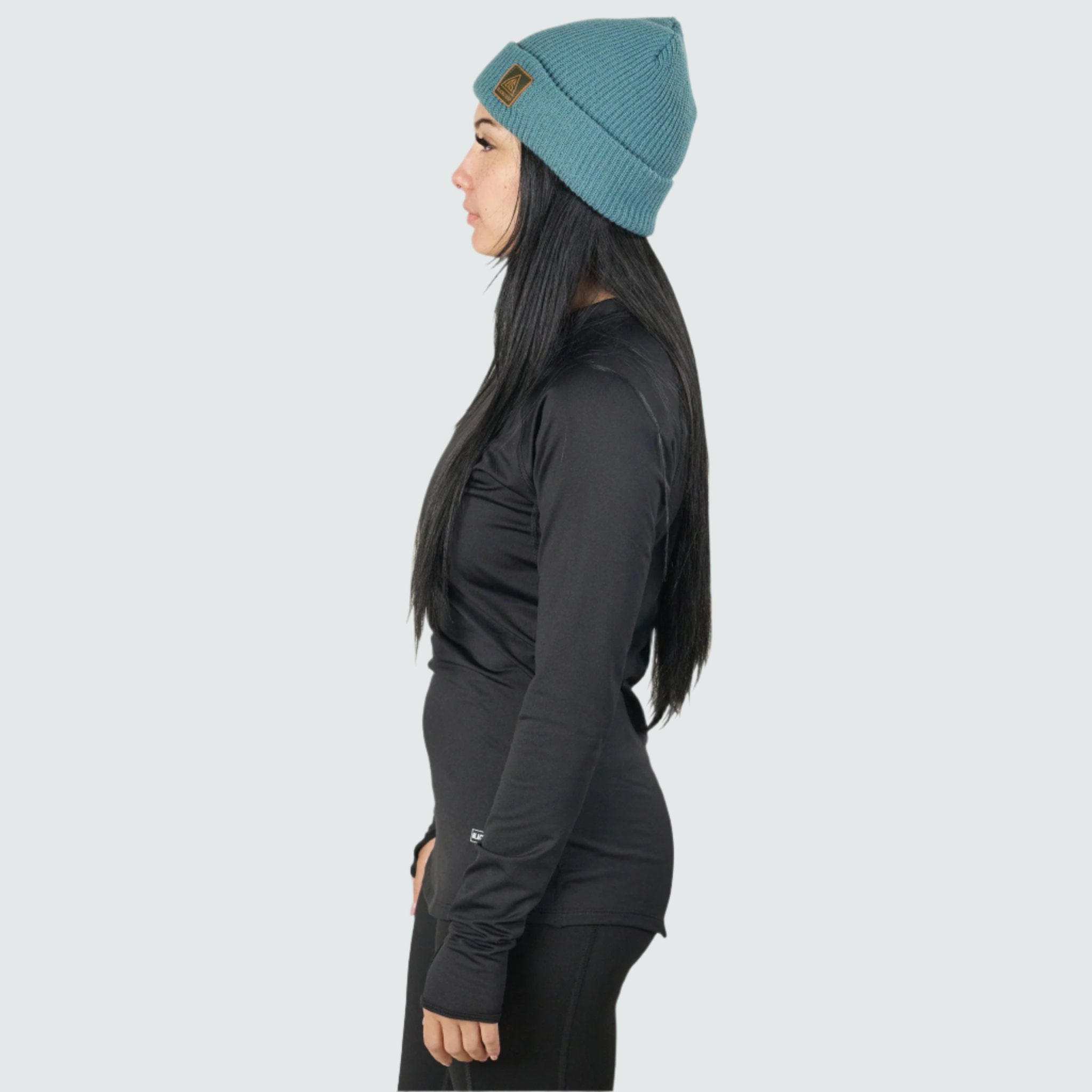 BlackStrap Women's Vista Baselayer Crewneck Long Sleeve #color_black