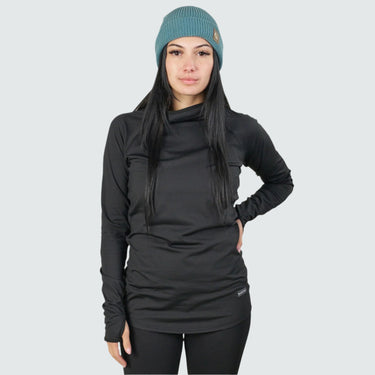 BlackStrap Women's Vista Baselayer Hoodie #color_black