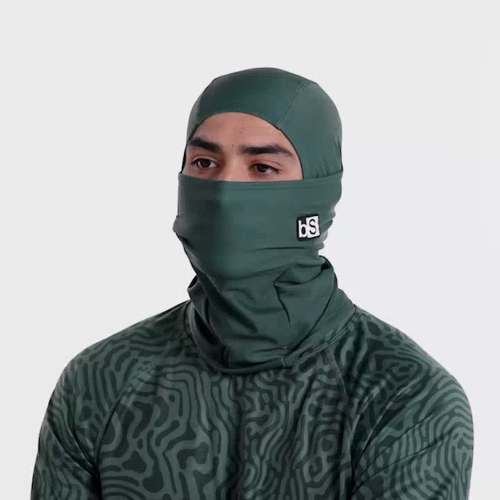 Expedition Hood Dual Layer Balaclava in Solid Colors - BlackStrap®