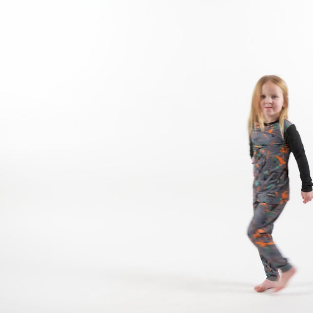 Kids' Therma Base Layer Pants BlackStrap #color_splash-glow