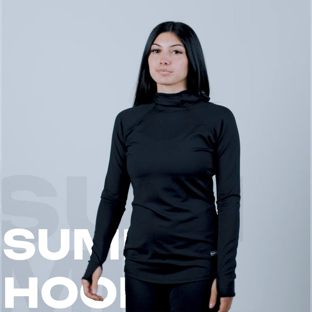 BlackStrap Women's Summit Baselayer Hoodie #color_black