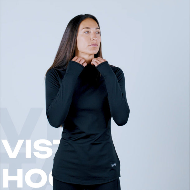 BlackStrap Women's Vista Baselayer Hoodie #color_black