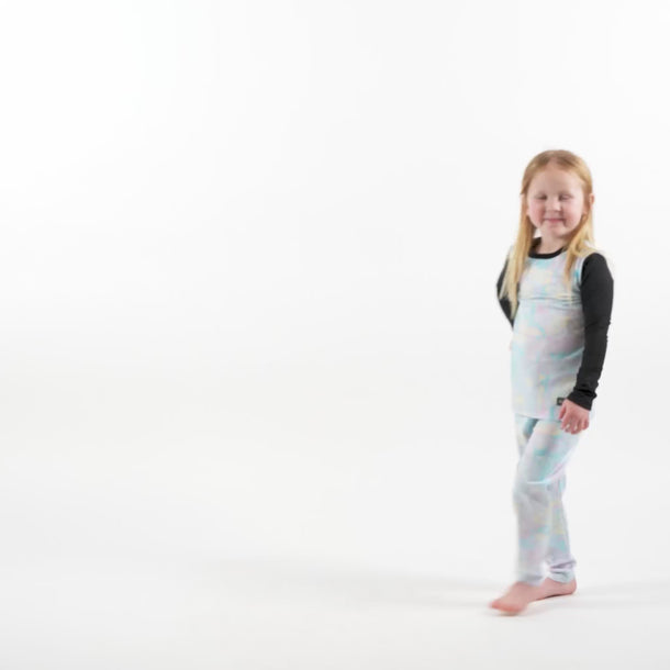 Kids' Therma Base Layer Pants BlackStrap #color_safari-pastel