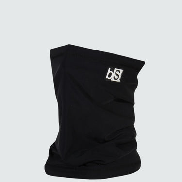 Dual Layer Tube Neck Warmer | Solids Blackstrap Black #color_black