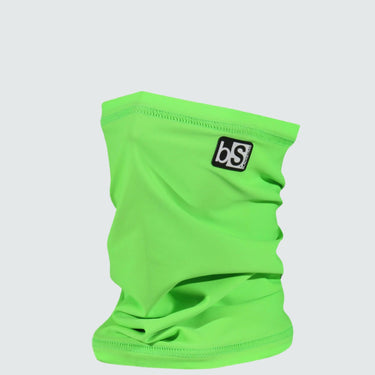 Dual Layer Tube Neck Warmer | Solids Blackstrap Bright Green #color_bright green