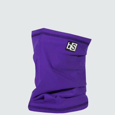 Dual Layer Tube Neck Warmer | Solids Blackstrap Deep Purple #color_deep-purple