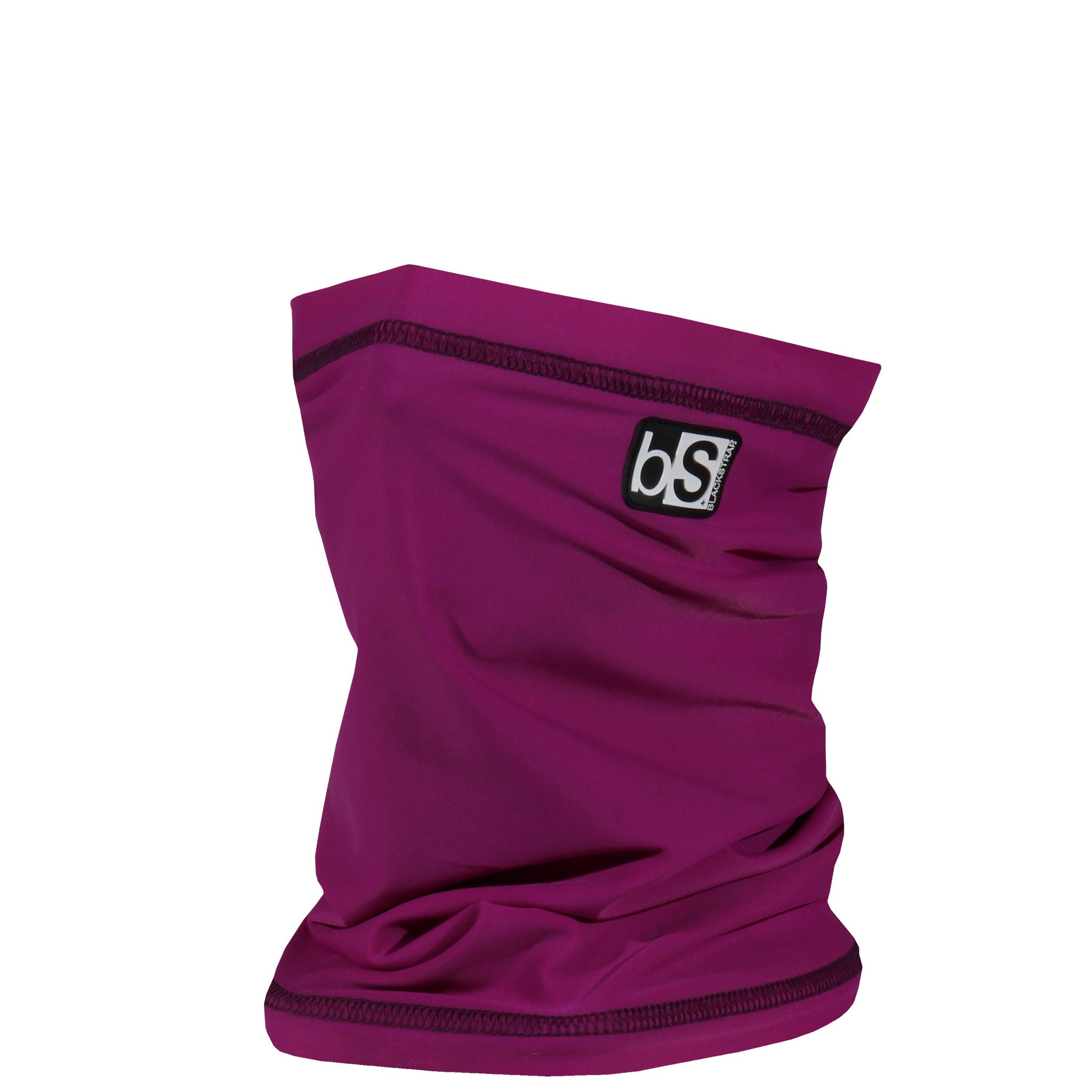 Dual Layer Tube Neck Warmer | Solids Blackstrap Hibiscus #color_hibiscus