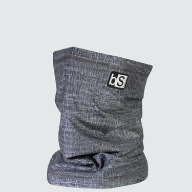 Dual Layer Tube Neck Warmer | Prints BlackStrap Tweed Black #color_tweed-black