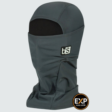 Expedition Hood Balaclava | Solids BlackStrap Granite #color_granite