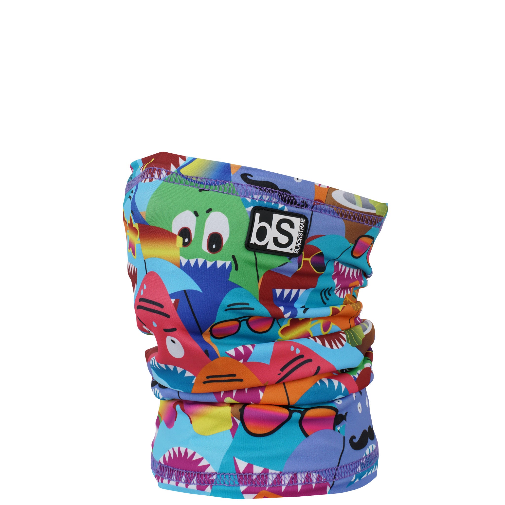 Kids' Dual Layer Tube Neck Warmer | Prints BlackStrap Friends Sharks #color_friends sharks