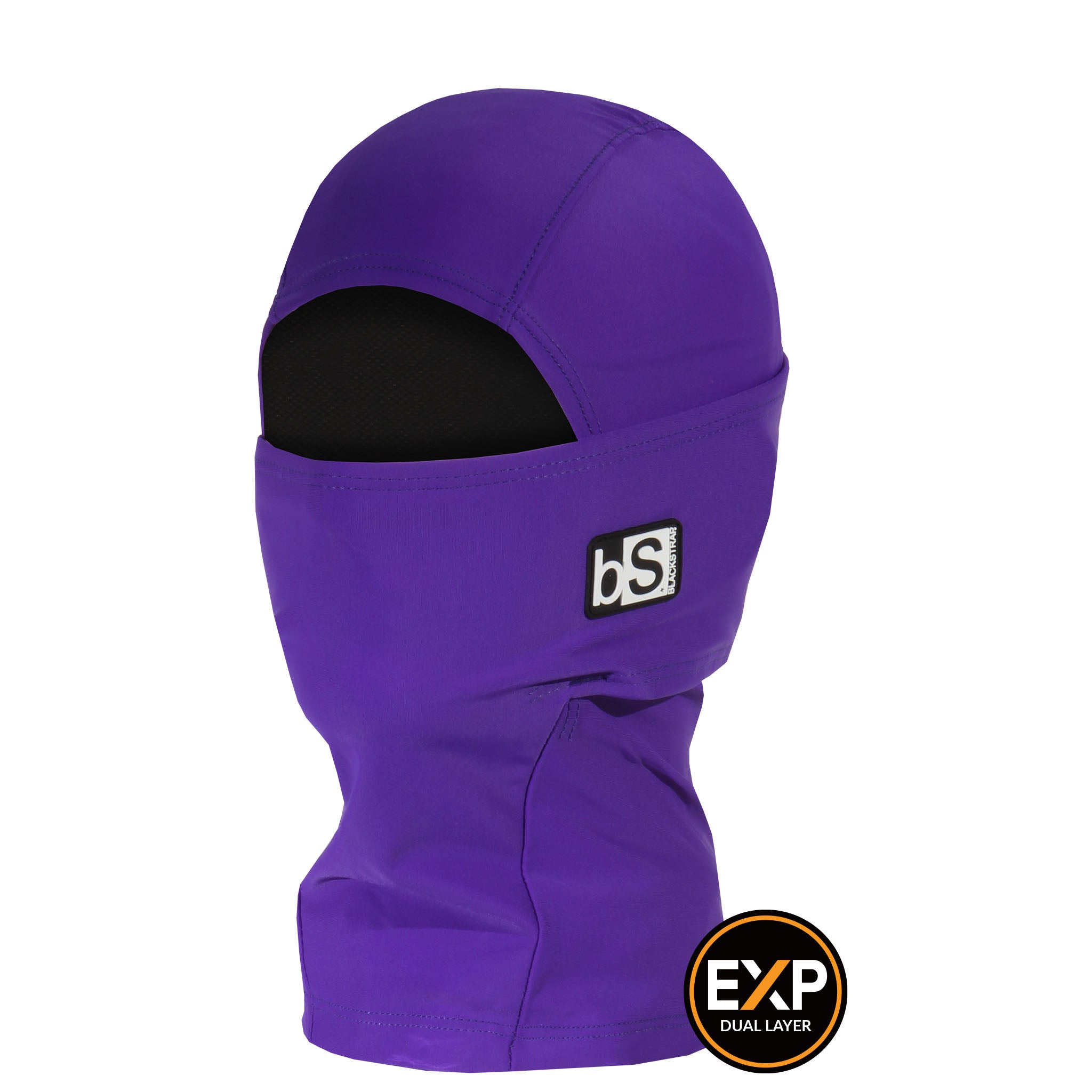 Kids' Expedition Hood Balaclava | Solids BlackStrap Deep Purple #color_deep purple