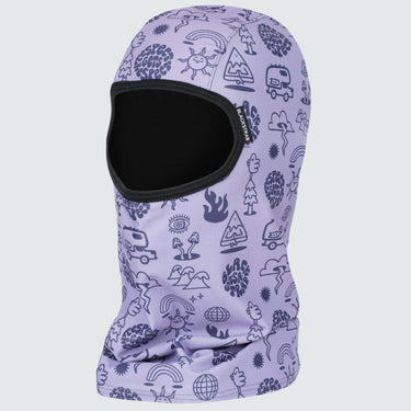 Sock Hood Balaclava | Prints BlackStrap Respect #color_respect-purple